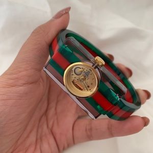 GUCCI Vintage Web watch, 24x40mm (Pre-Loved)